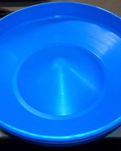 PAN CYCLONE 14"[355mm] BLUE PLST 30DEG "DEEP V" BOTTOM